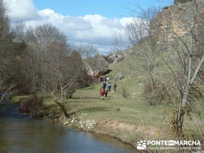 Senderismo Segovia - Riberas de los ríos Pirón y Viejo; río piedra; fotos de la pedriza